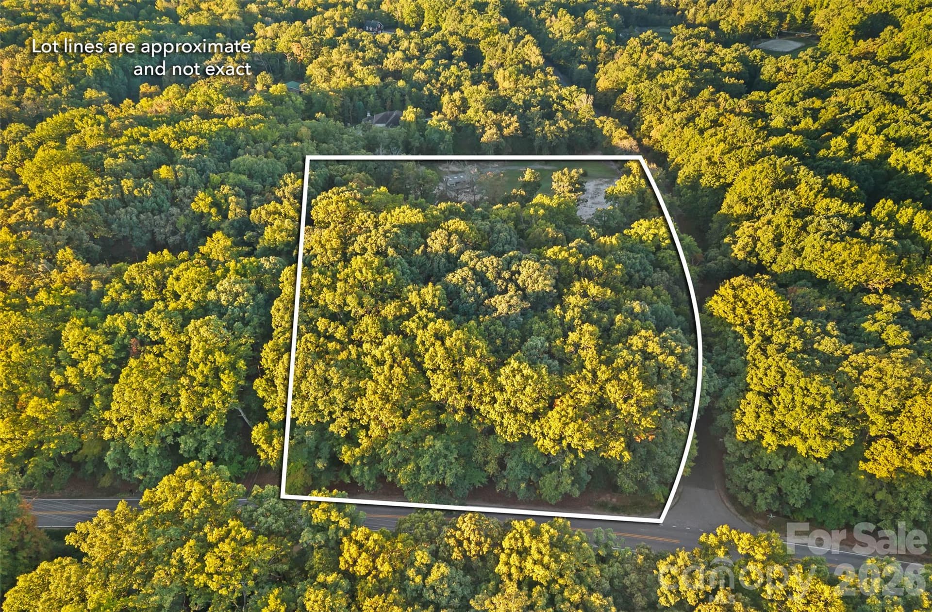 Ariel view - 8609 Laurelwood Lane, Waxhaw