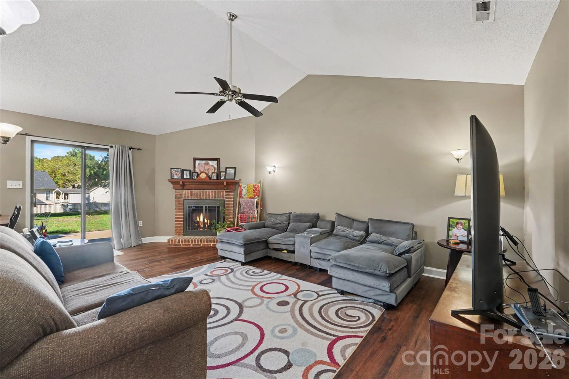 Fireplace virtually enganced, never used, sold as is - 1507 Crestdale Road, Rock Hill