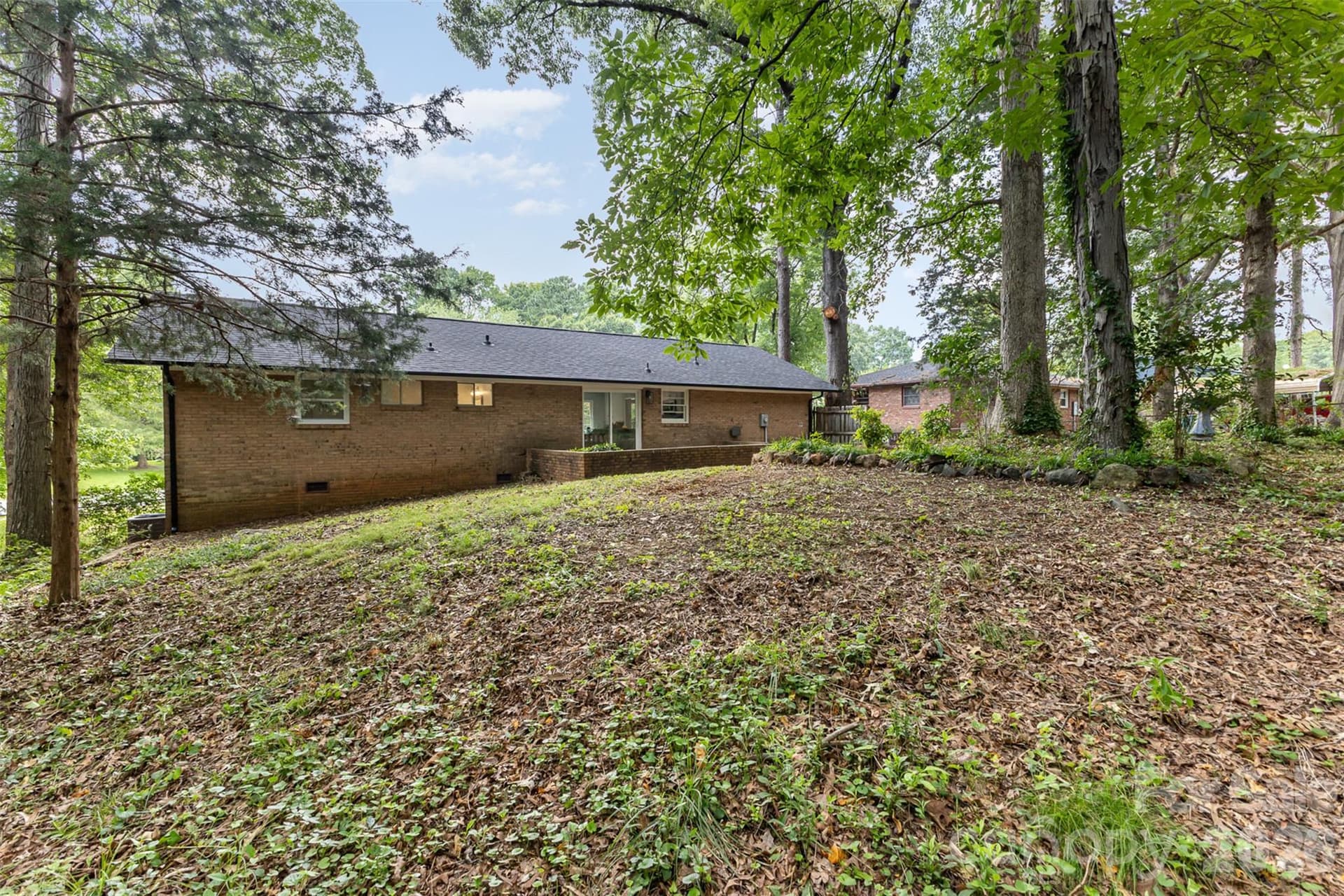 Additional rear-yard perspective - 1948 Marett Boulevard, Rock Hill