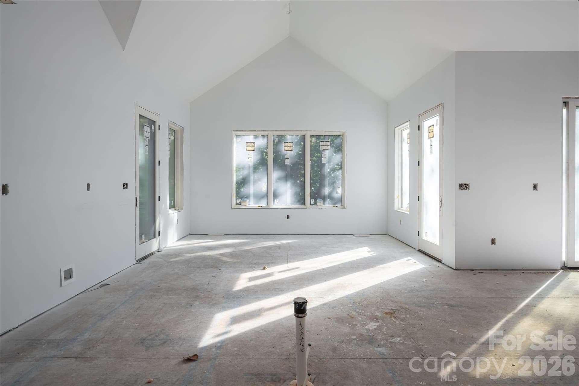 Kitchen view looking out towards dining room - 200 Bent Pine Trace, Hendersonville