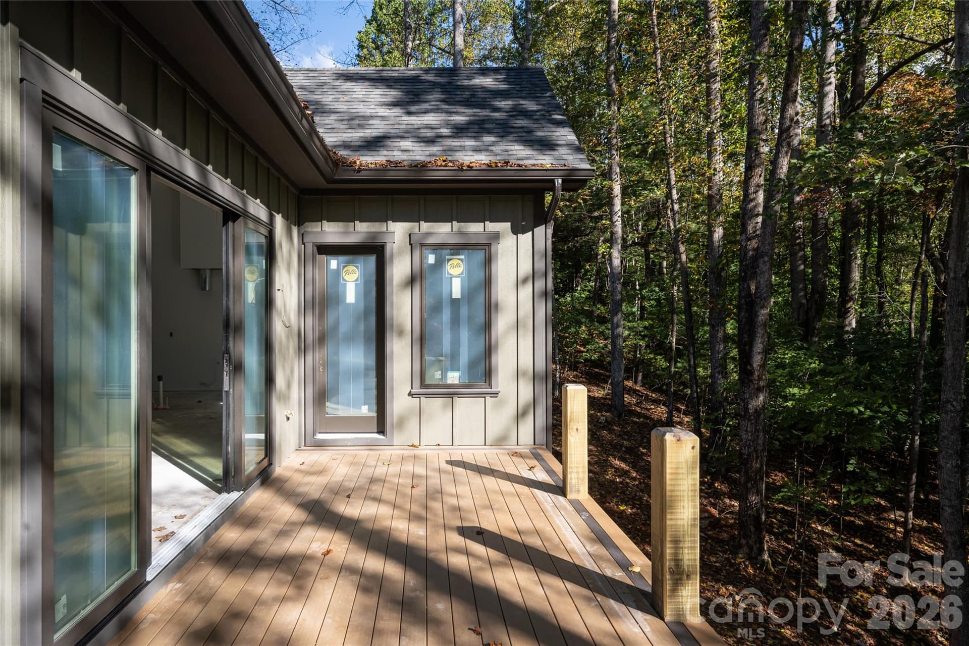 Back deck - 200 Bent Pine Trace, Hendersonville