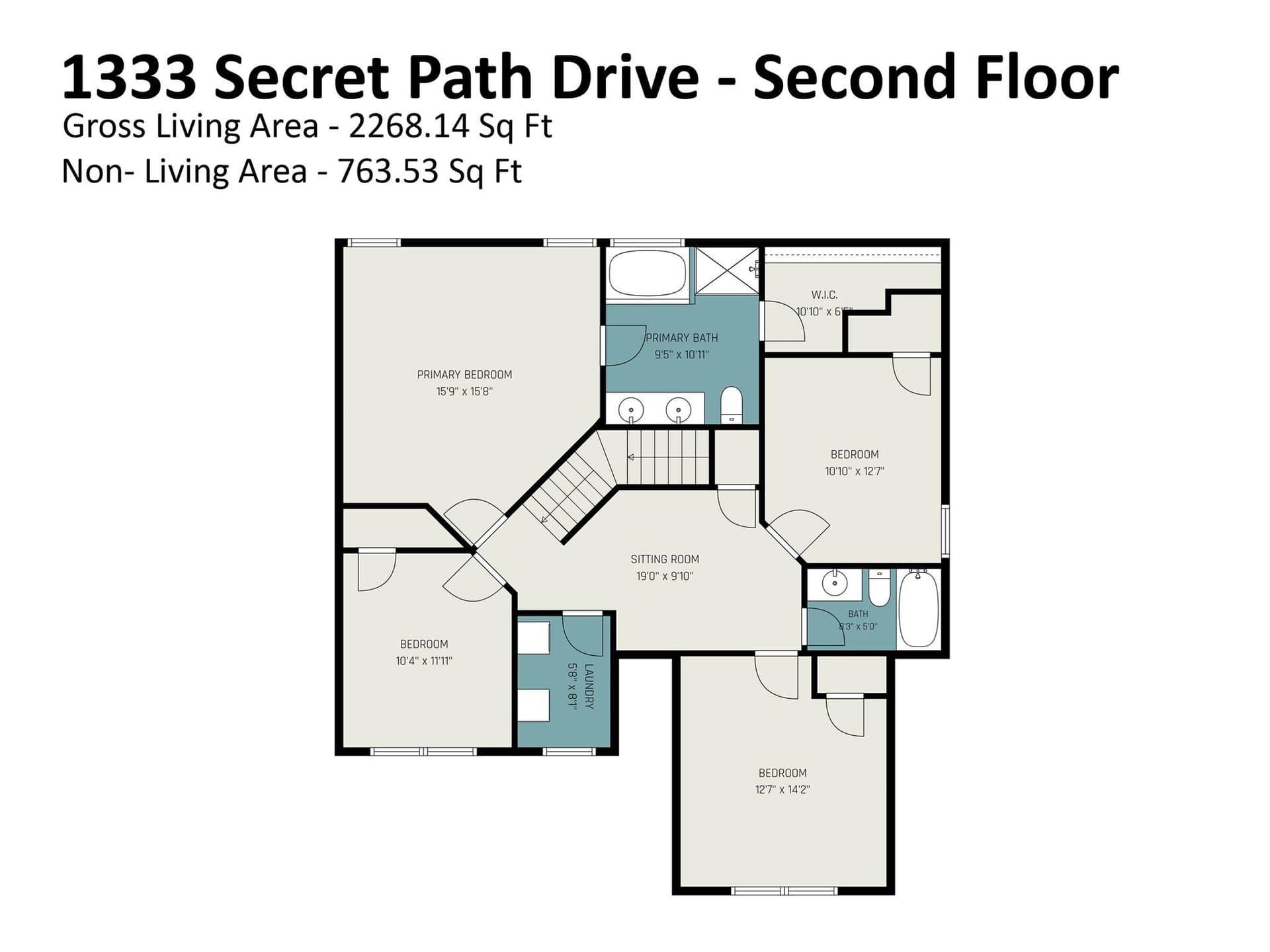 Single Family Residence at 1333 Secret Path Drive, Fort Mill, photo 48 of 49