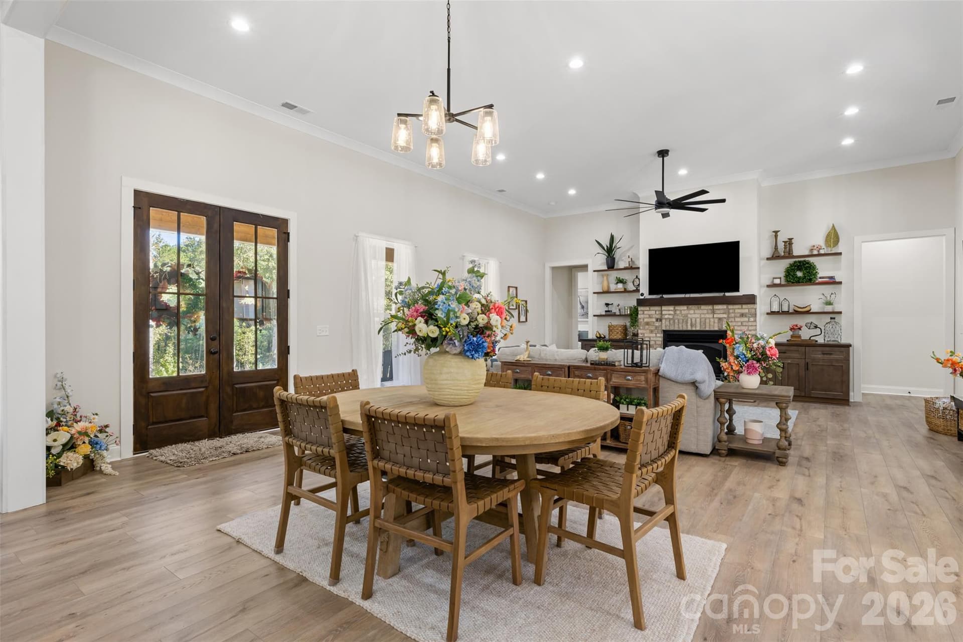 Dining Room and Living Room - 2137 Overbrook Way, Kershaw