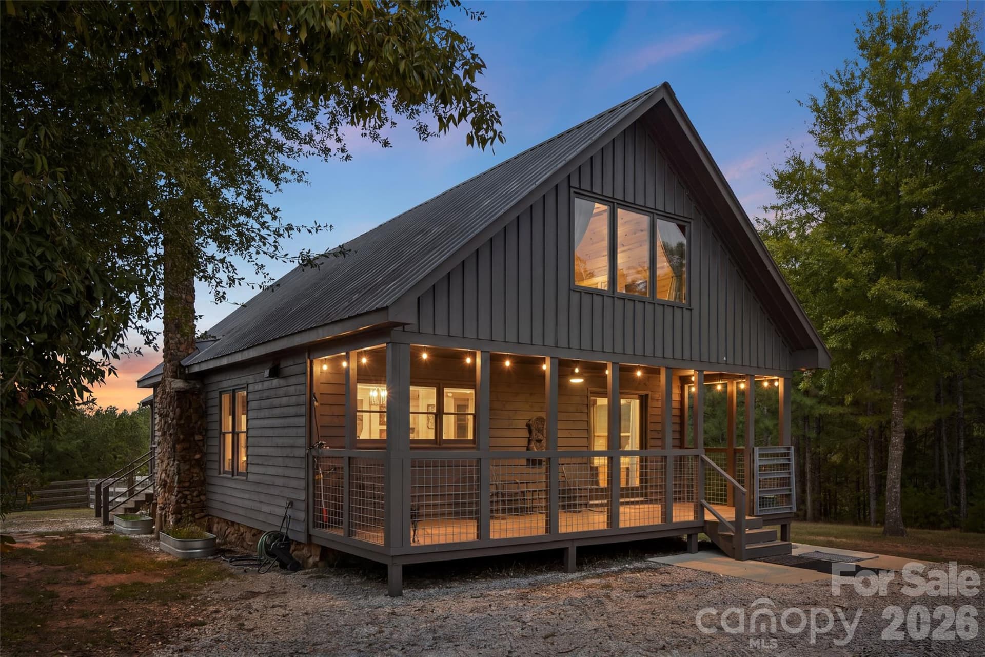 Main entrance to cabin - 2137 Overbrook Way, Kershaw