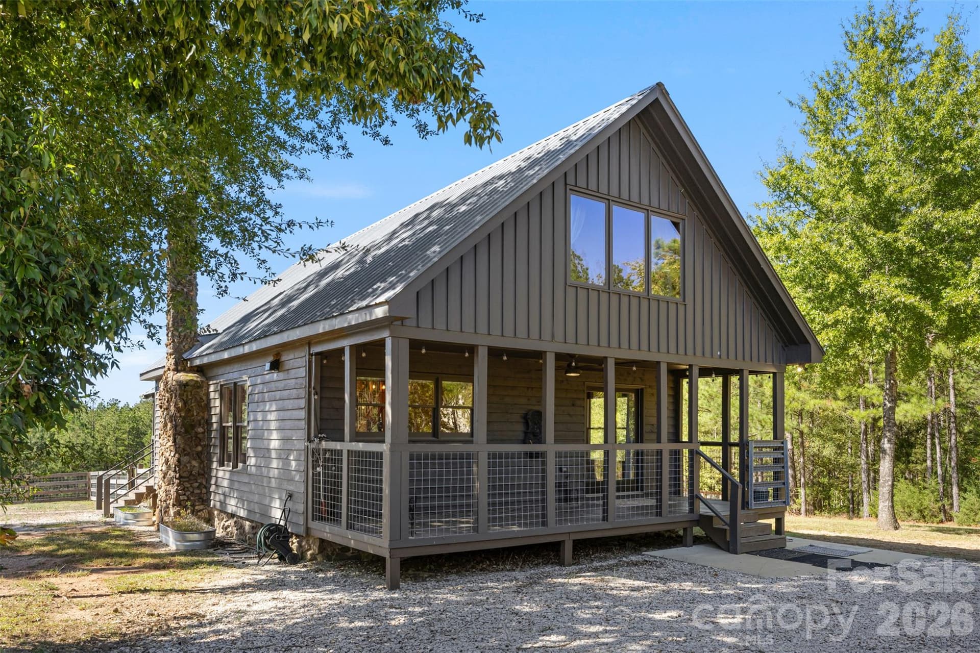 Cabin Front Elevation - 2137 Overbrook Way, Kershaw