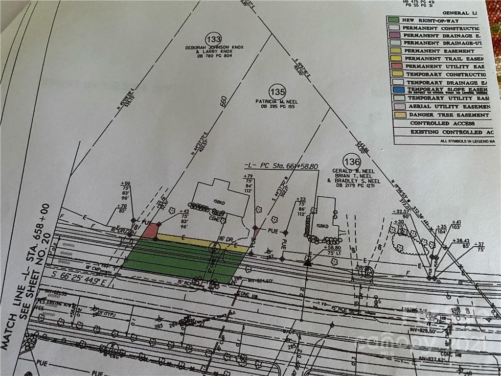 NC Dot Map of River Hwy - Mooresville