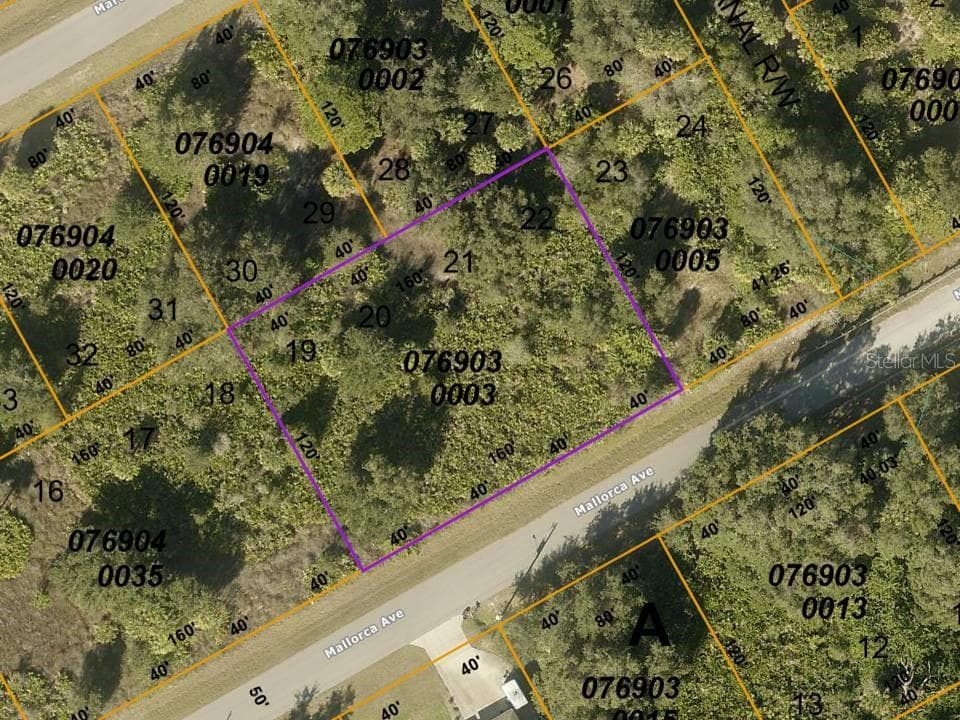 LOTS 19 20 21 & 22 MALLORCA AVE