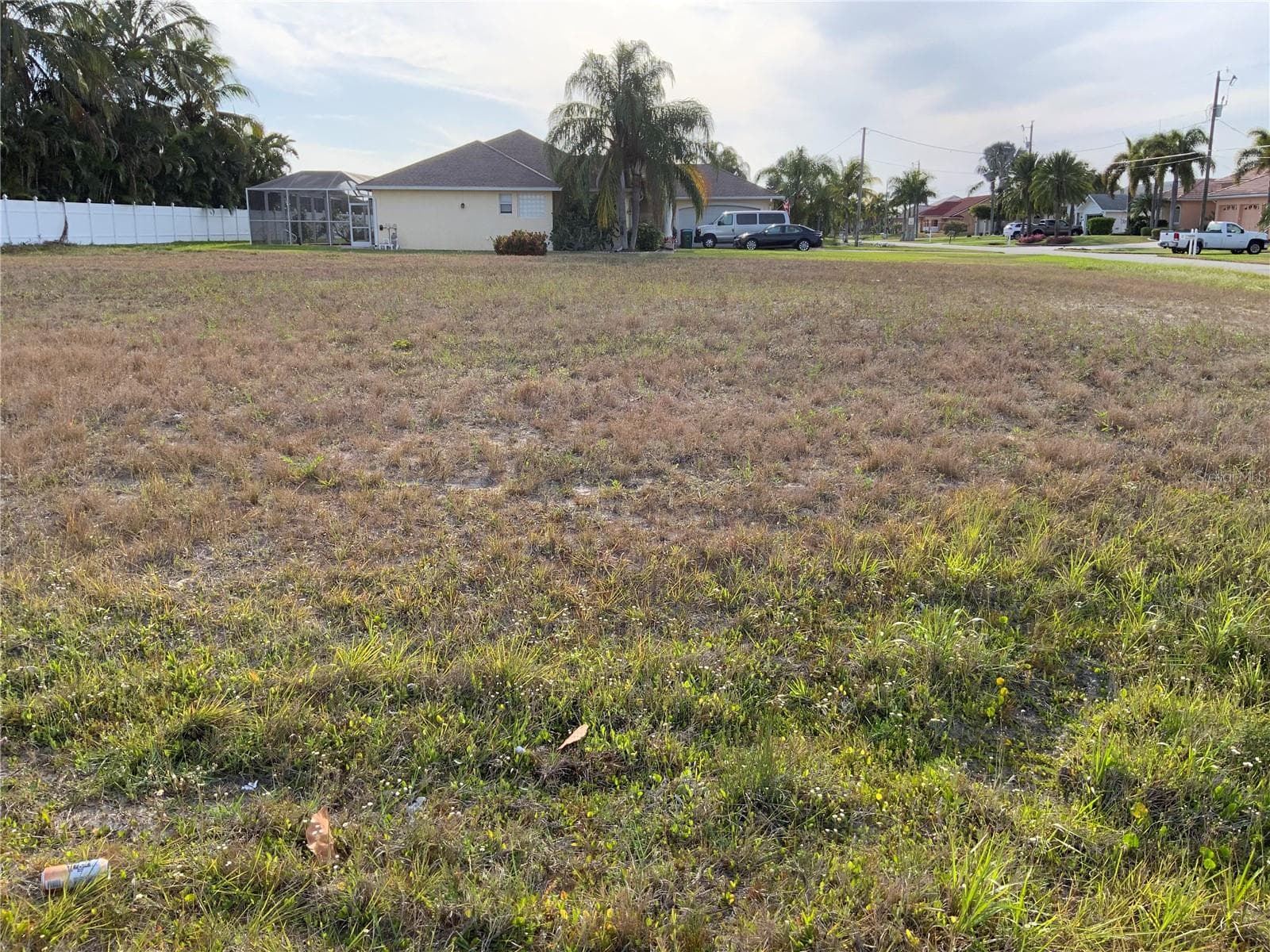 View from SW 20th Ave and SW 28th Ter on Right - 2000 SW 28TH TER, CAPE CORAL