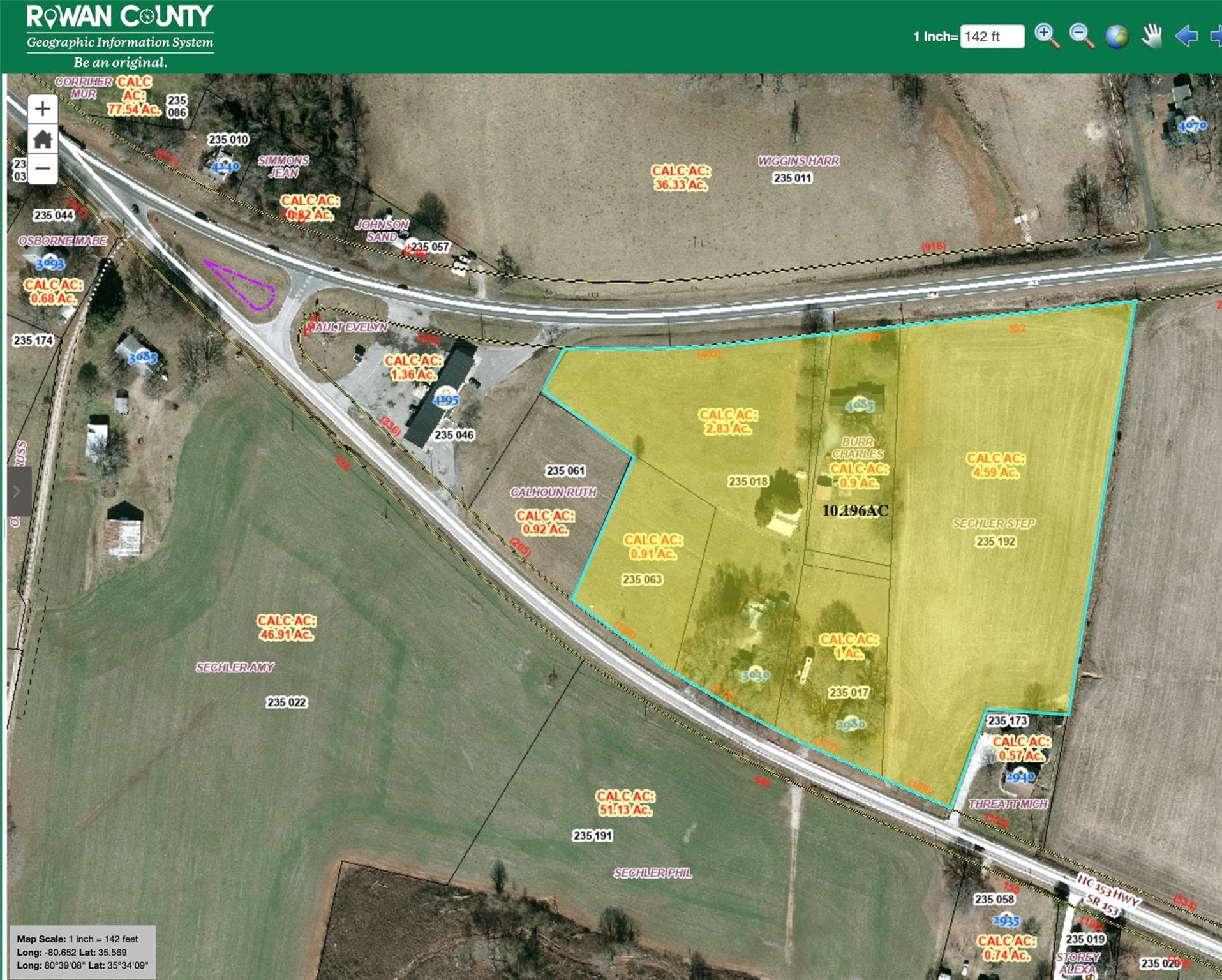 Unimproved Commercial at 4085 W Nc 152 Highway, China Grove, photo 2 of 48