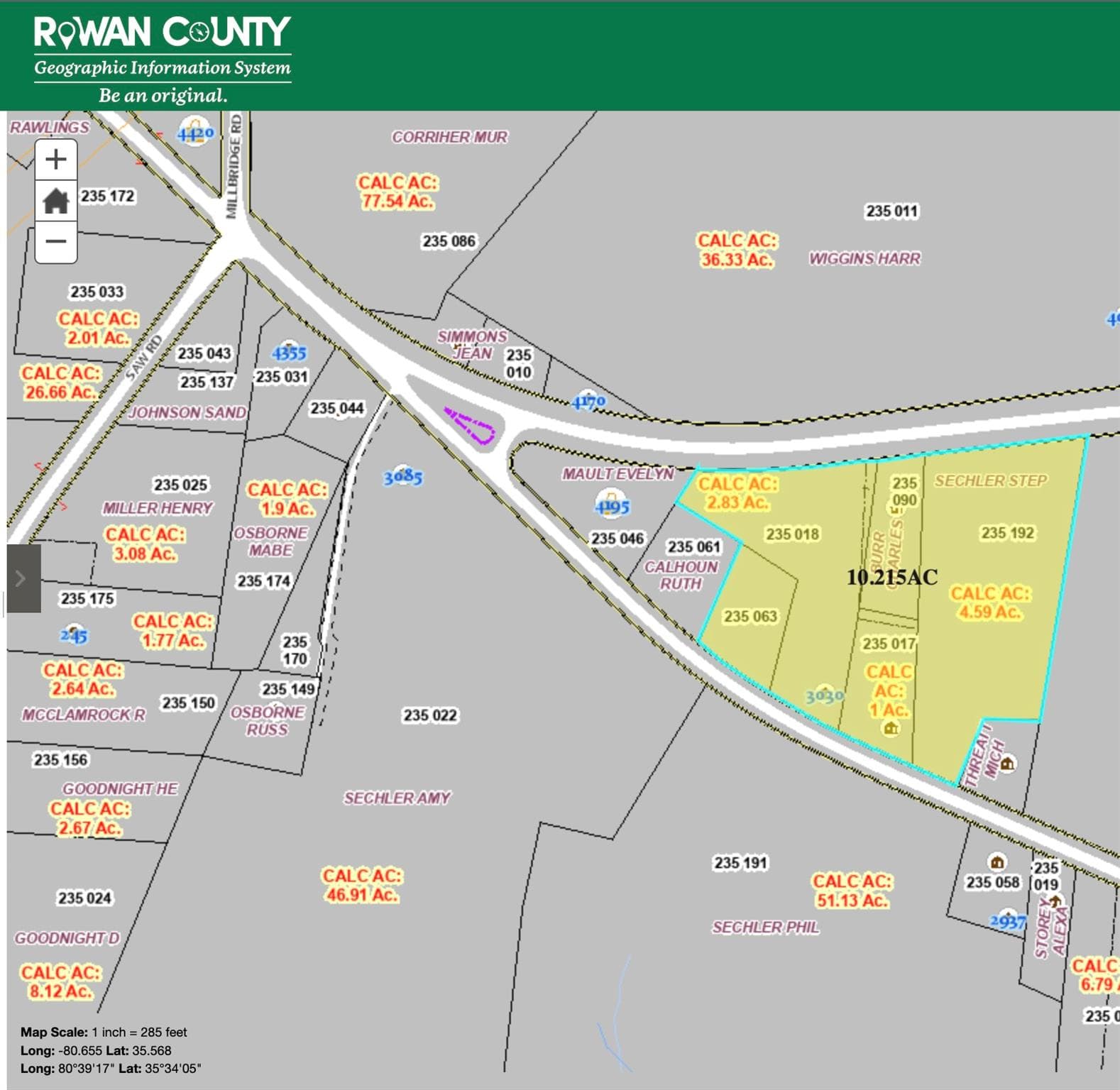 Unimproved Commercial at 4085 W Nc 152 Highway, China Grove, photo 10 of 48