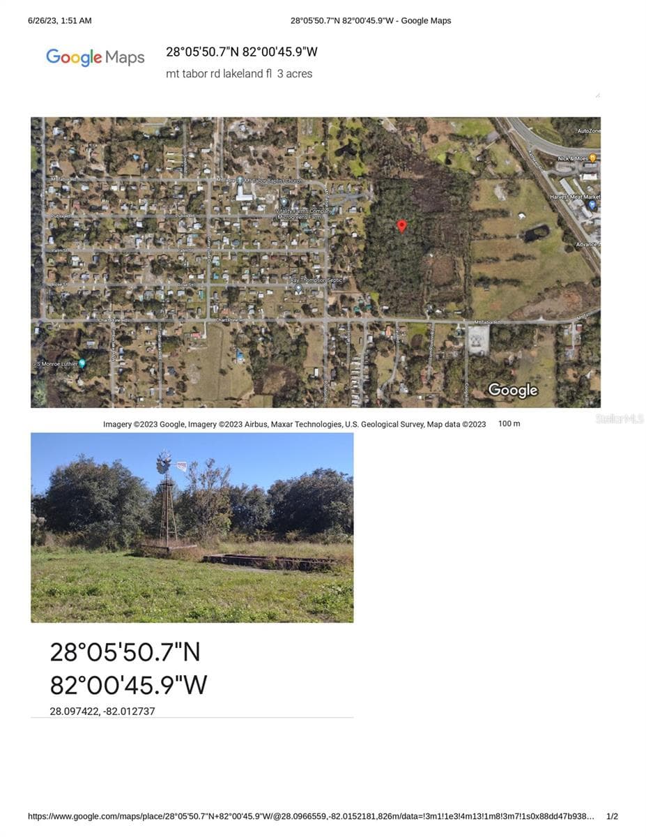 Land at MT TABOR RD, LAKELAND, photo 5 of 12