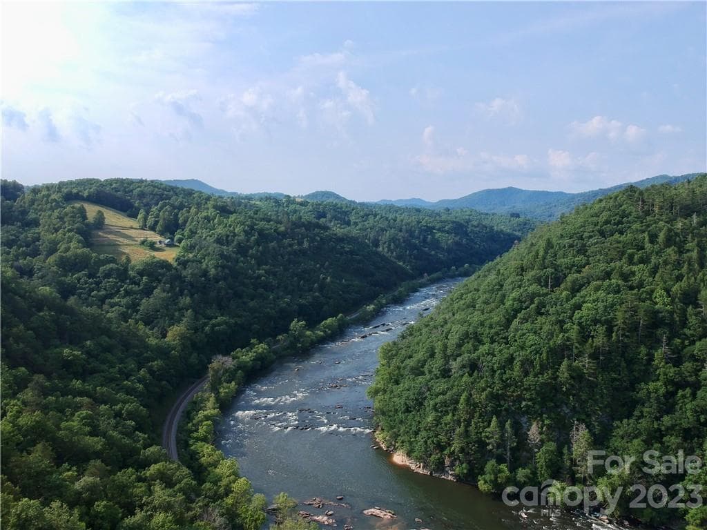 River view 2 from the neighborhood Lodge. - 71 Turkey Trot Trail, Marshall