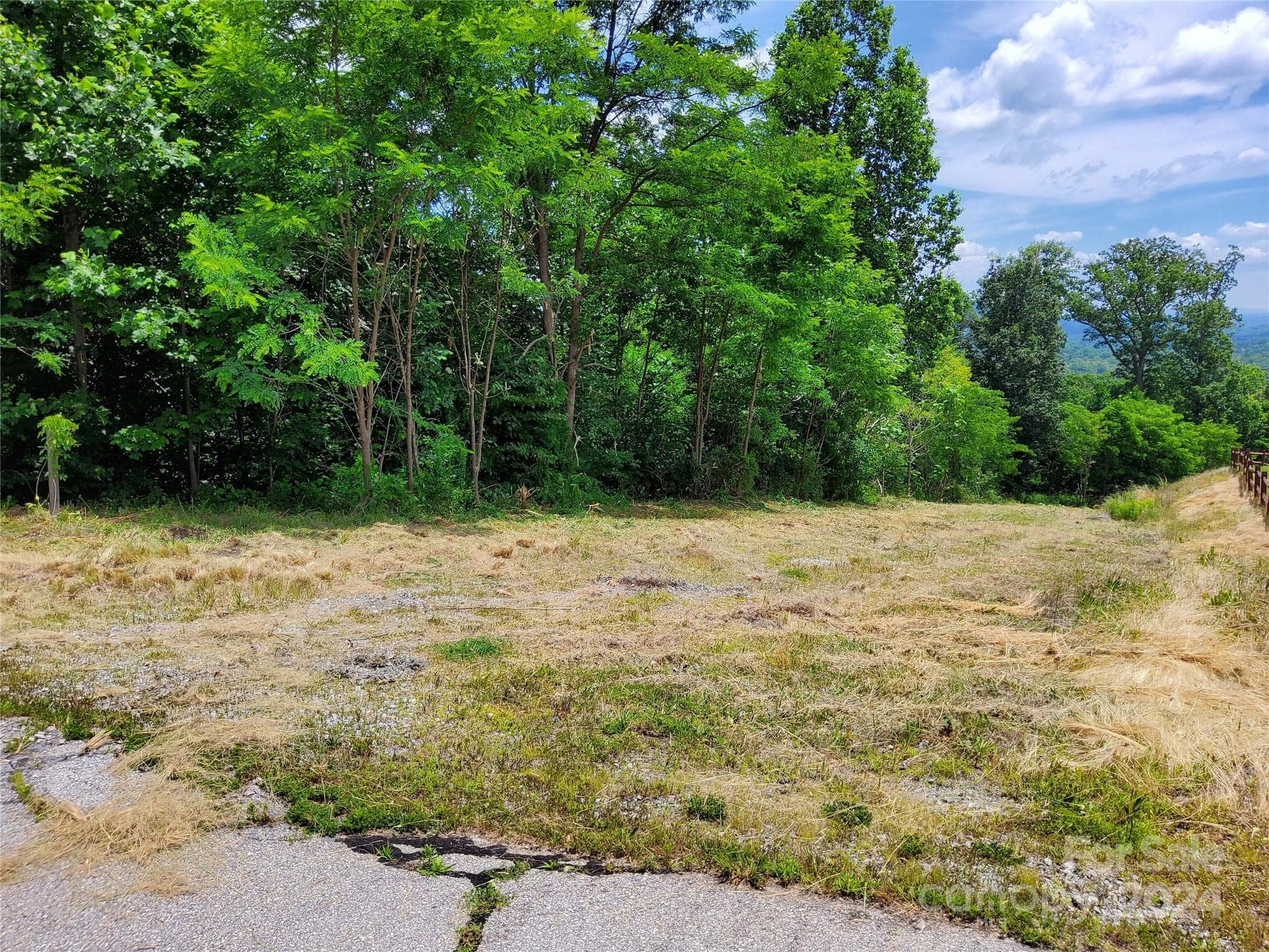 Entrance to Lot 14 from Bear Cliff Way~ - 0 Bear Cliff Way, Lake Lure
