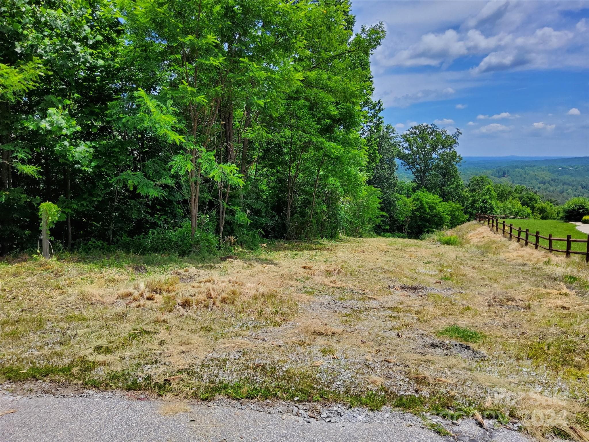 Looking down the Gravel Road~ - 0 Bear Cliff Way, Lake Lure