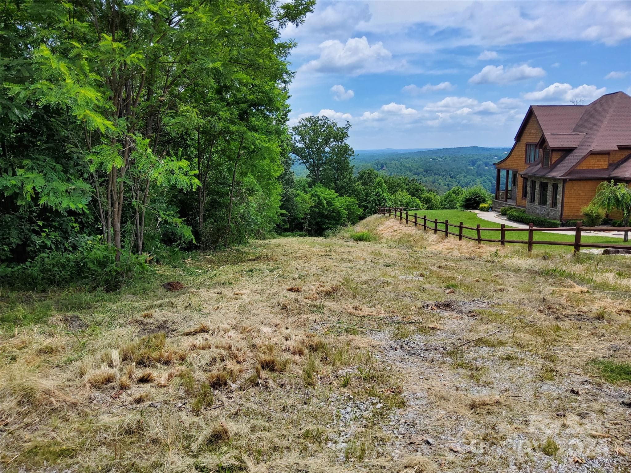 Neighbor's house borders Gravel Rd~ - 0 Bear Cliff Way, Lake Lure