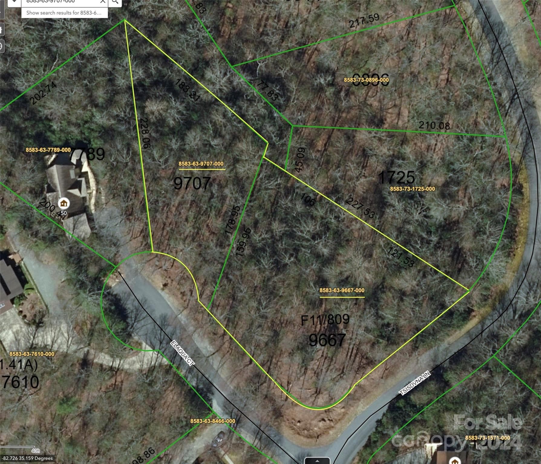 Approximately 1.18 acres that was originally 3 lots. - TBD Elaqua Court, Brevard