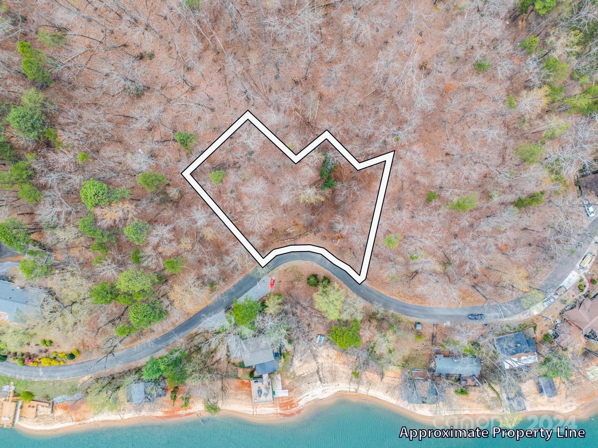 'Over the top' view - 0 Holmes Road, Lake Lure