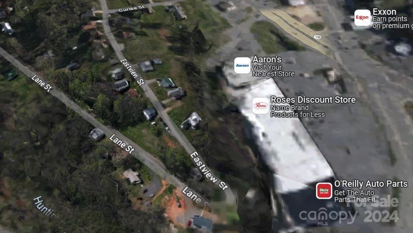 located behind Rose's store - Lot 5 Lane Street, Morganton