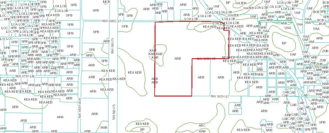 Soil Map - 3570 NW 63RD ST, OCALA
