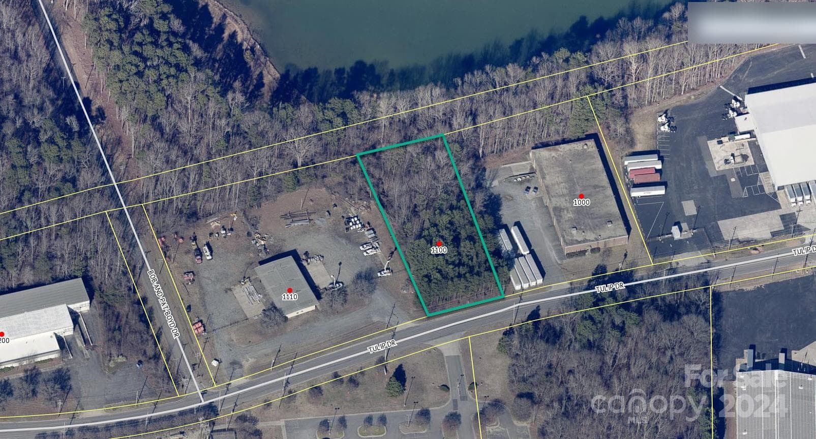 Unimproved Commercial at 1100 Tulip Drive, Gastonia, photo 2 of 9