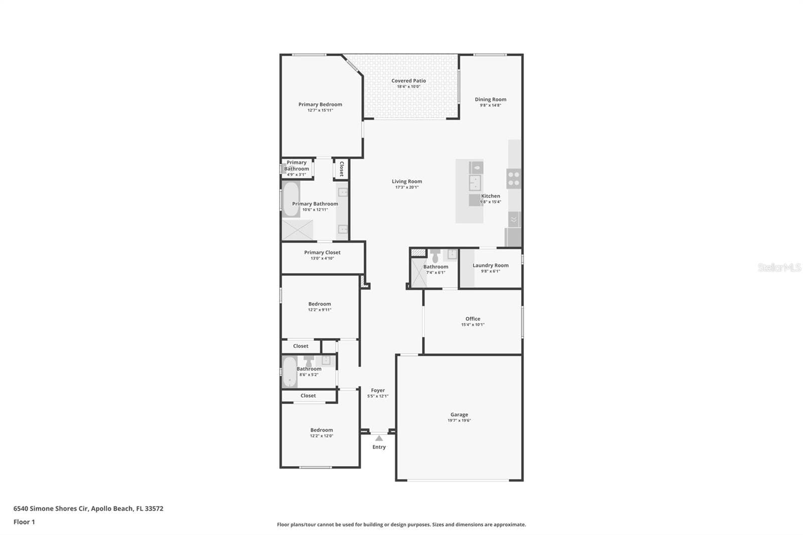 Single Family Residence at 6540 SIMONE SHORES CIR, APOLLO BEACH, photo 6 of 85