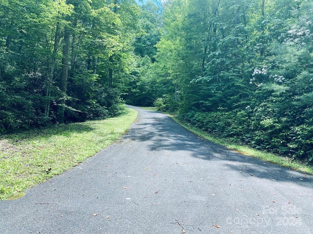 Paved Road to the right of the lot. - 34 Grouse Haven Lane, Sylva