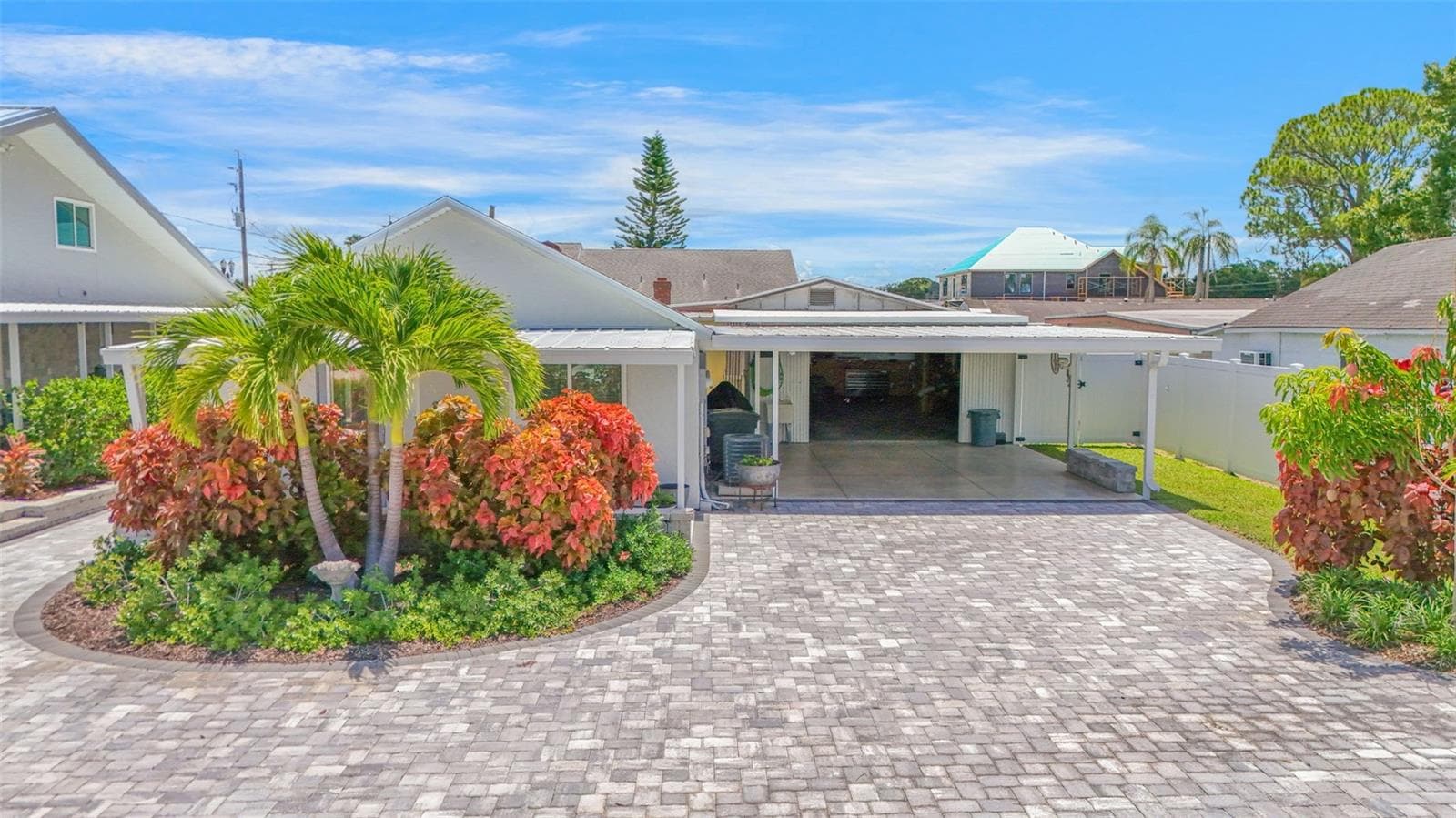 paver brick driveway - 3502 BAHIA VISTA ST, SARASOTA