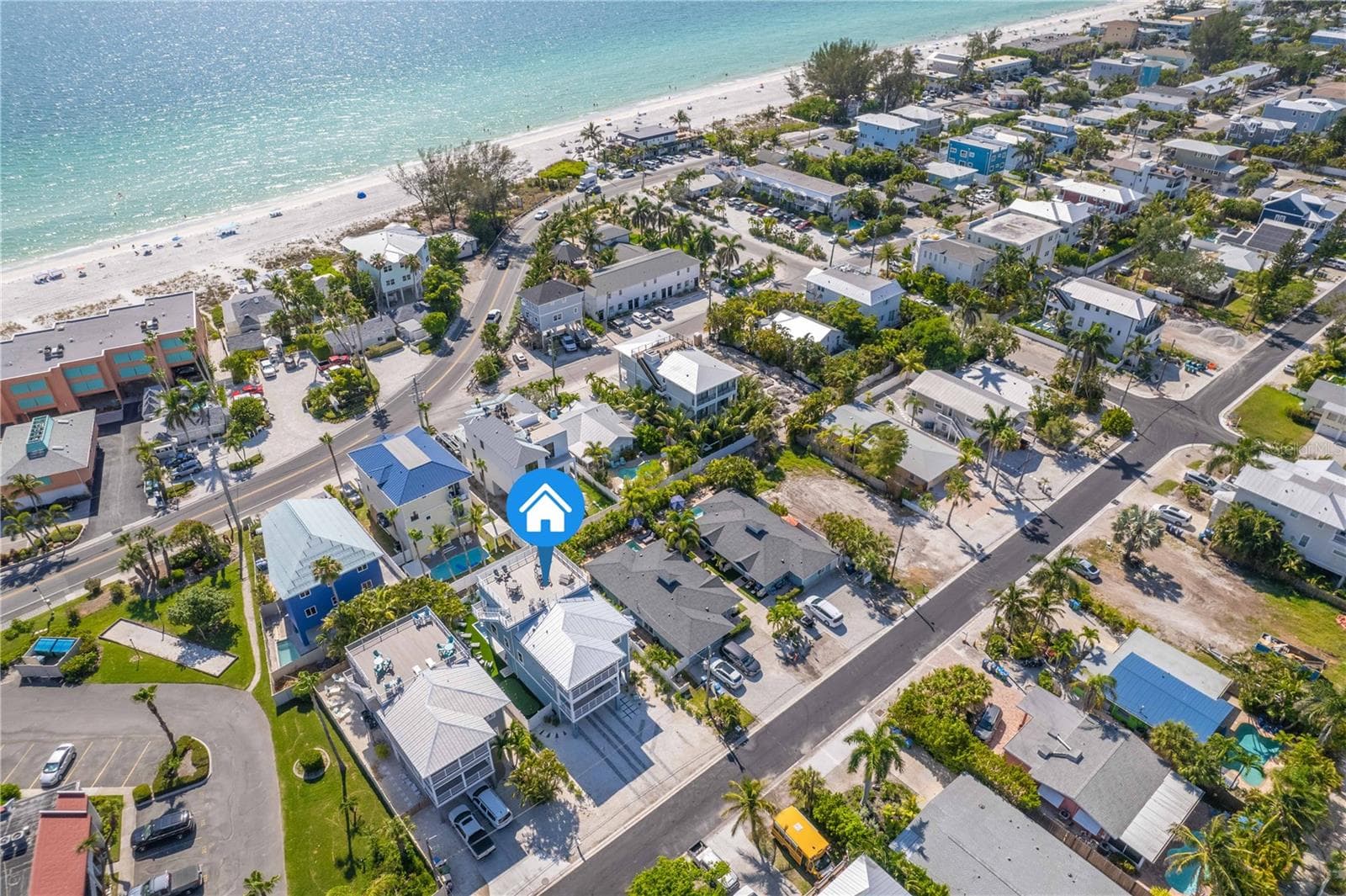 Aerial - 2102 AVENUE B, BRADENTON BEACH