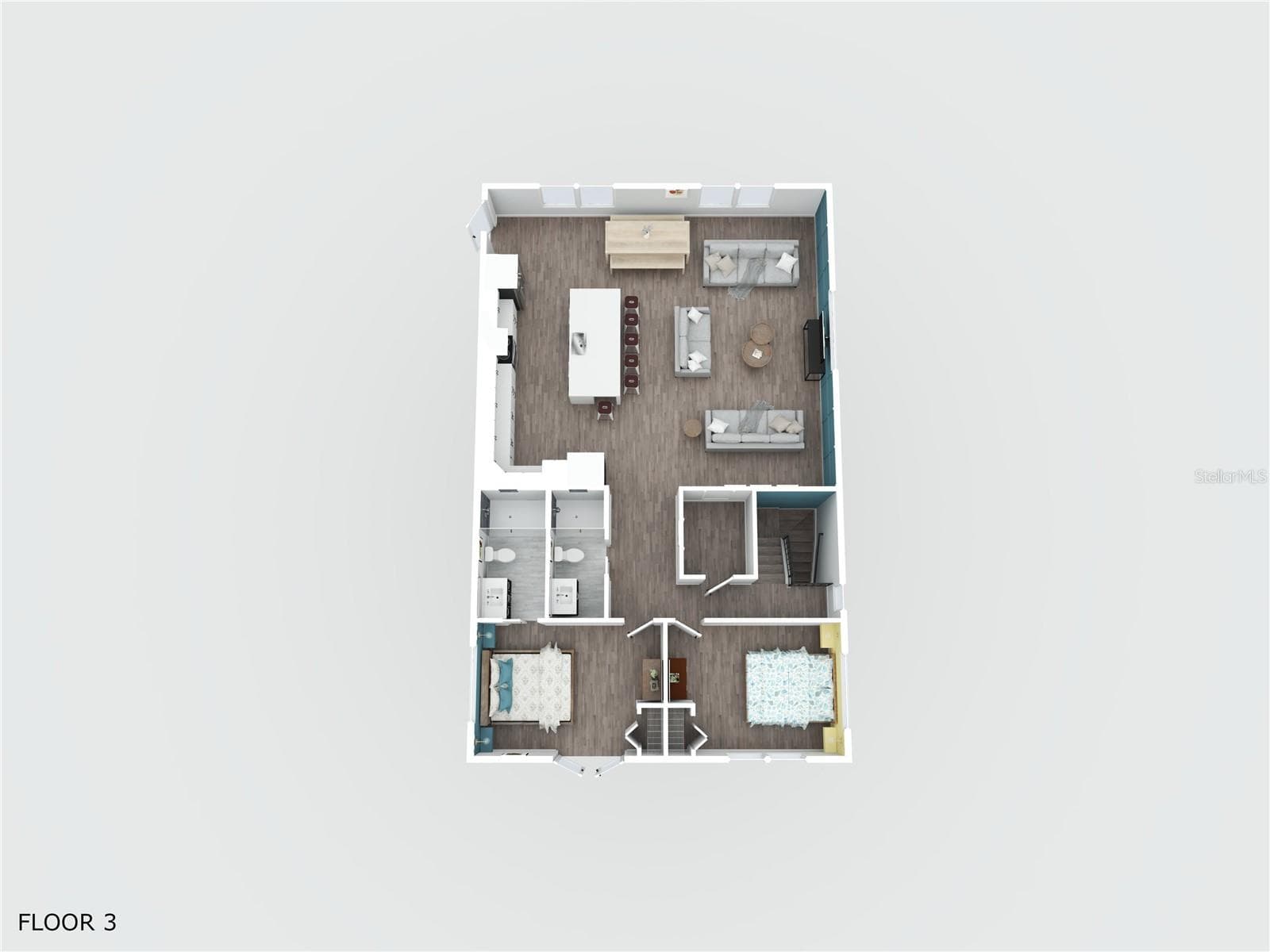 Floorplan - 2102 AVENUE B, BRADENTON BEACH