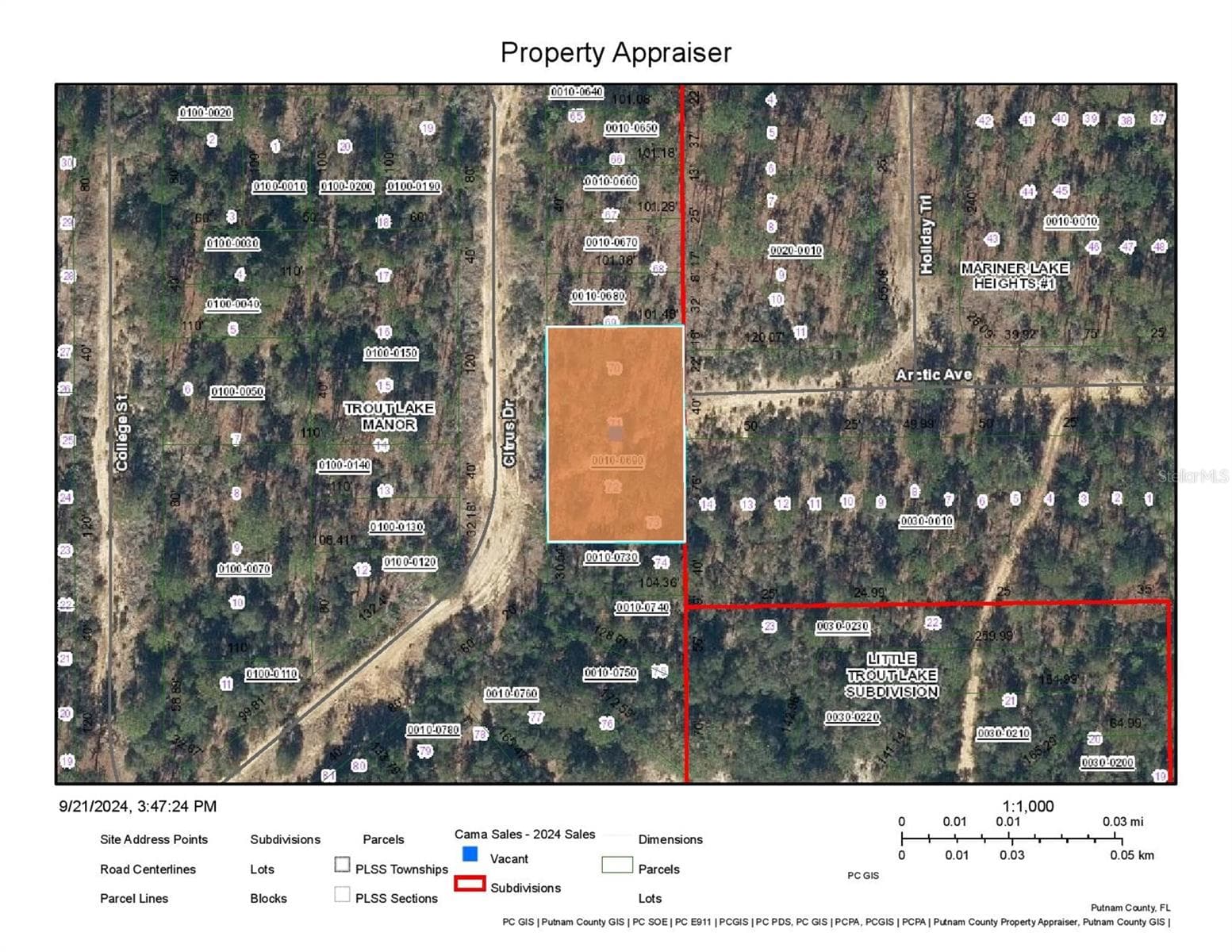 Land at 540 CITRUS DR, INTERLACHEN, photo 2 of 2