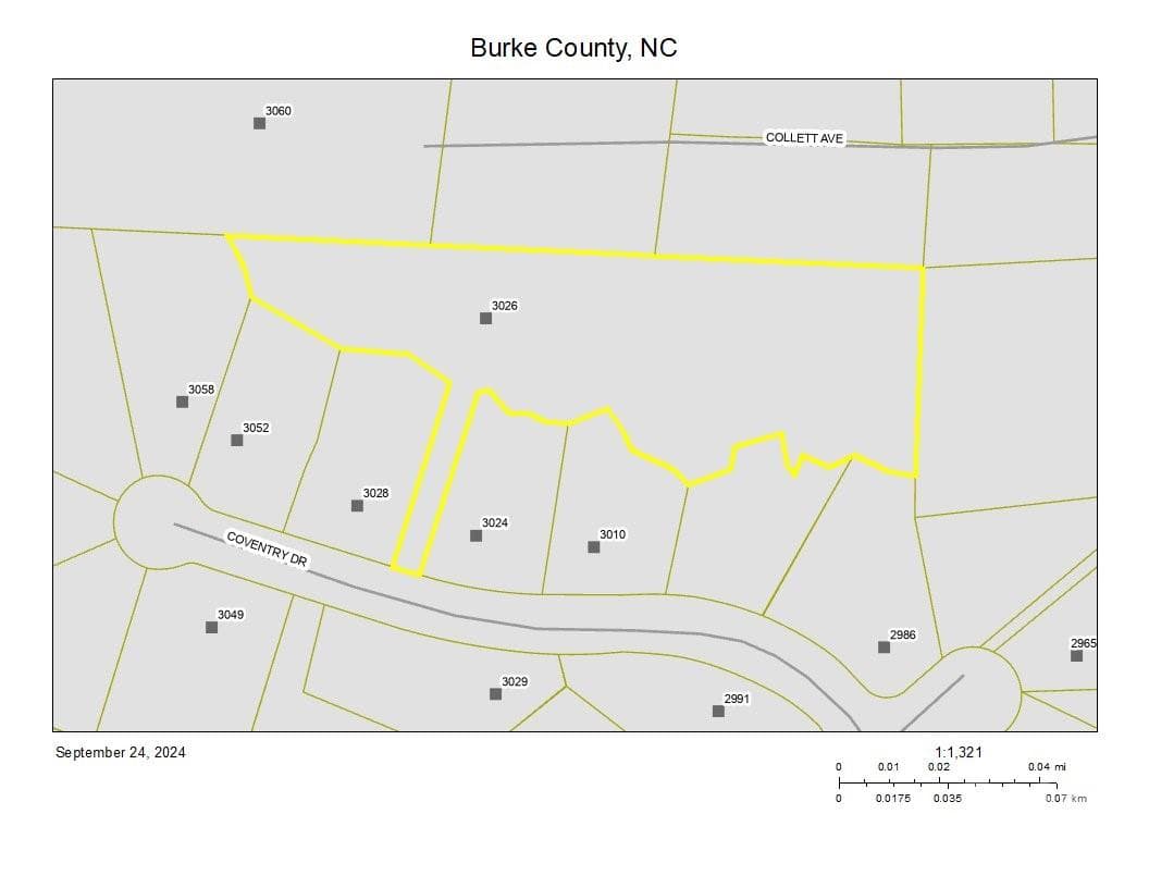 Acreage at 3026 Coventry Drive, Morganton, photo 3 of 3