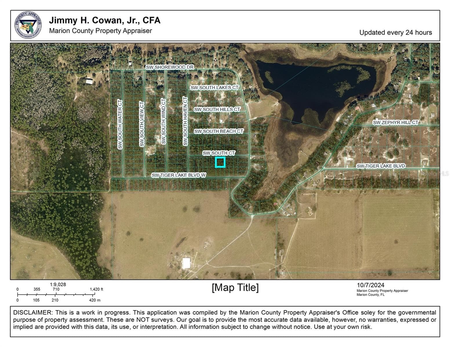 Land at 0 SW SOUTH CT, DUNNELLON, photo 2 of 2