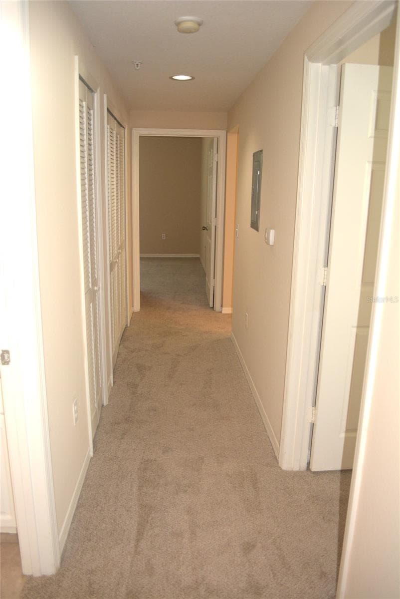 Night Area Alley from 2nd Bedroom - 5701 SOLDIER CIR #104, SARASOTA