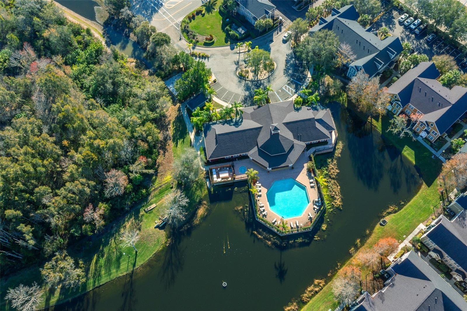 Community Aerial View - 5701 SOLDIER CIR #104, SARASOTA