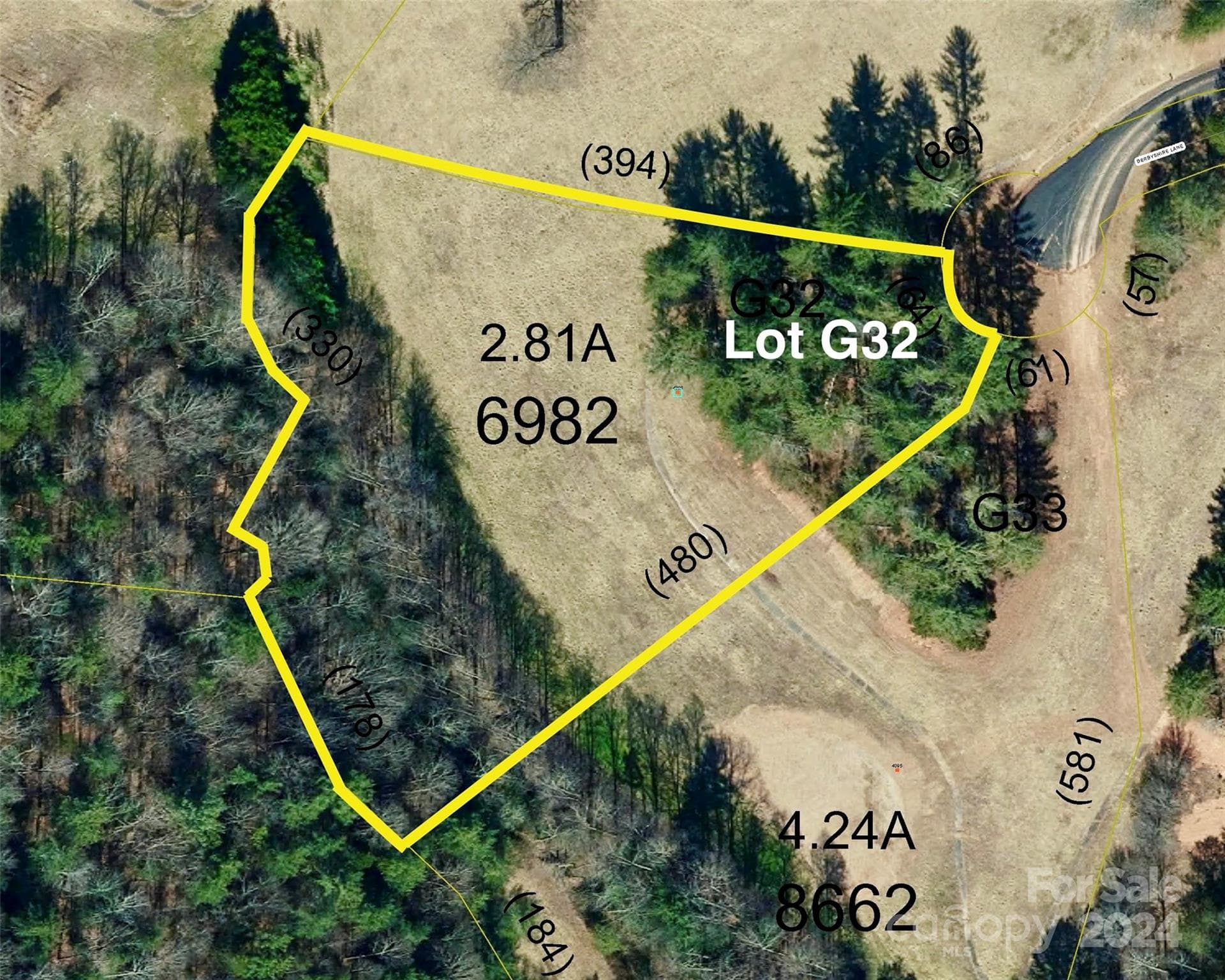 2.81 acres, 4098 Derbyshire Lane