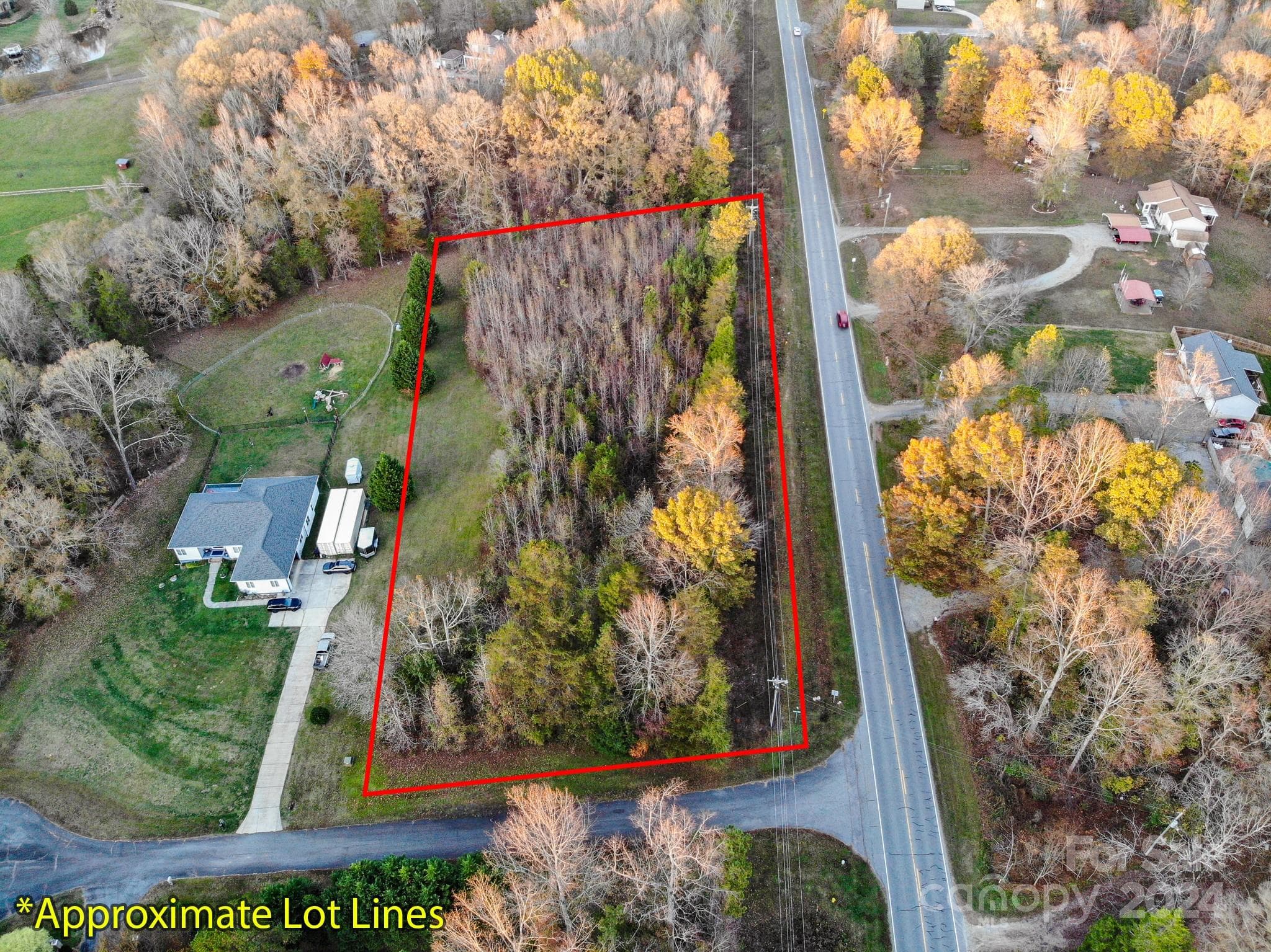 NC 73 Aerial Lot Lines - 000 NC Hwy 73 Highway, Iron Station