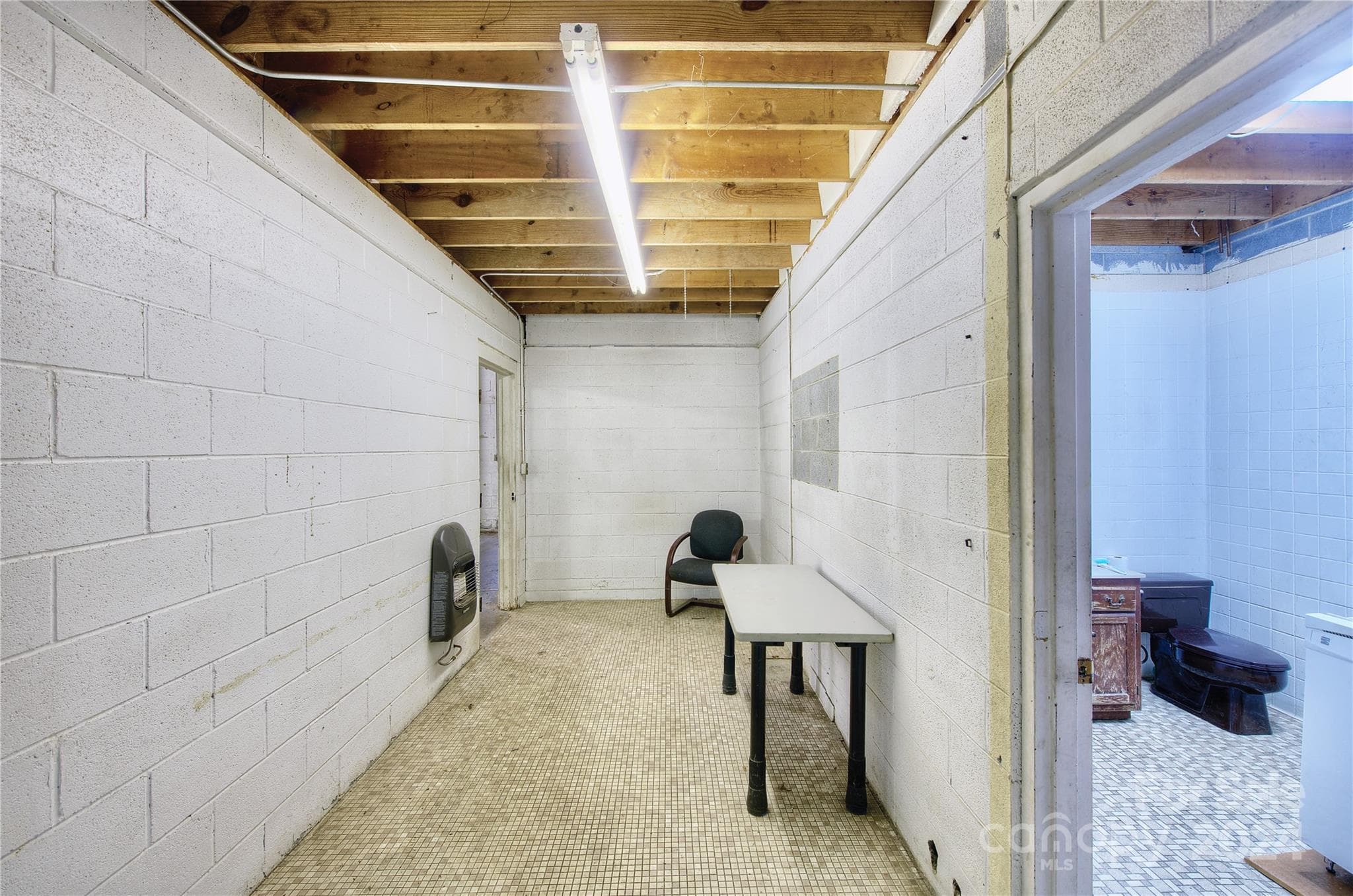 Bathroom/Break Room Area - 350 Henredon Road, Spruce Pine