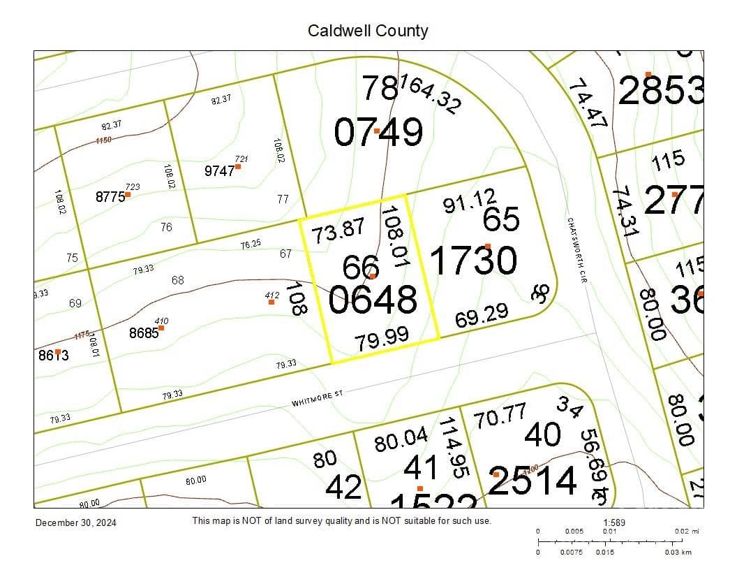 Topo - 414 Whitmore Street SE, Lenoir
