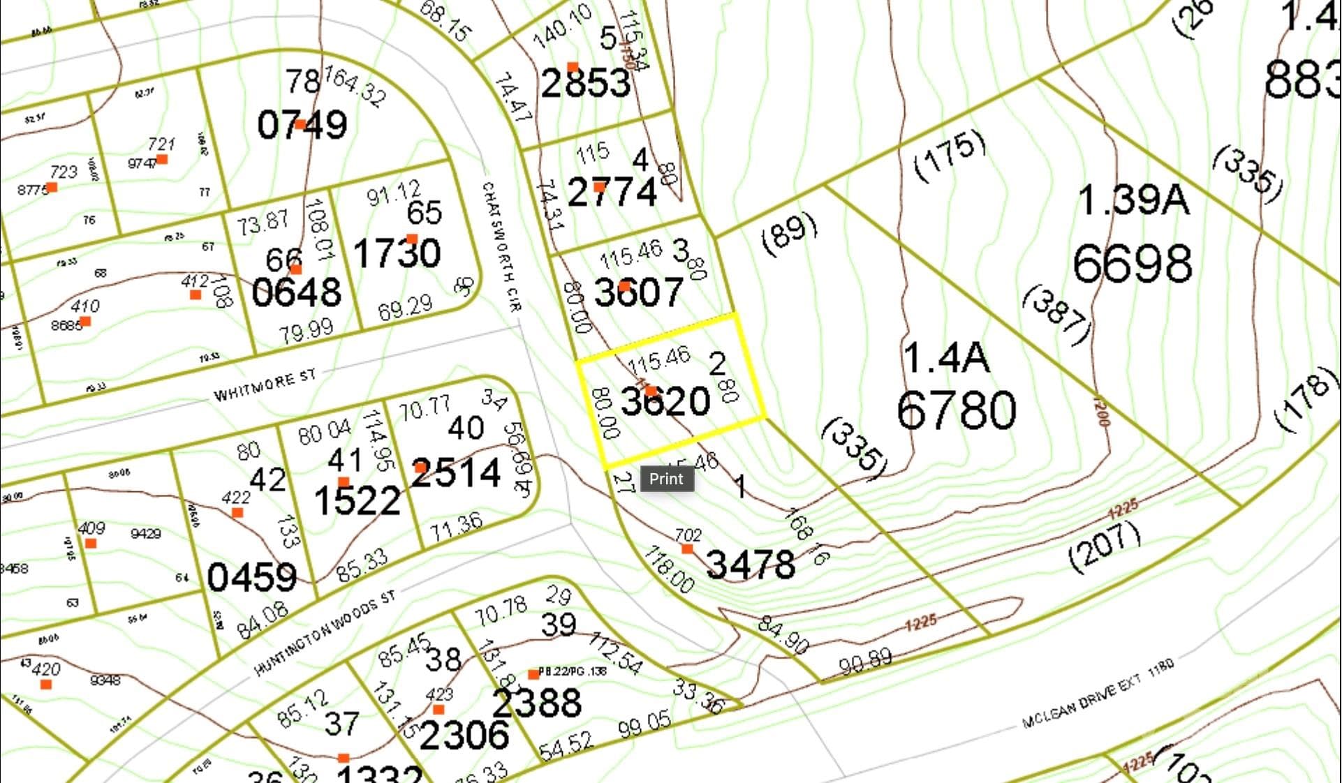 Lot at 706 Chatsworth Circle SE, Lenoir, photo 4 of 4