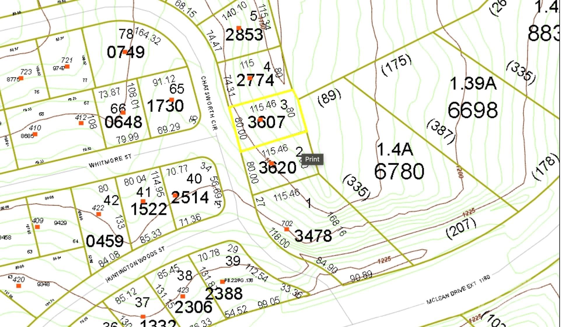 Lot at Lenoir, photo 4 of 4