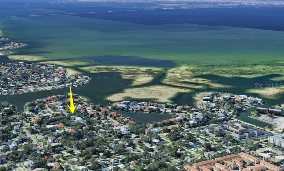 Looking towards St Petersburg and the Gulf of Mexico - 5123 W NEPTUNE WAY, TAMPA