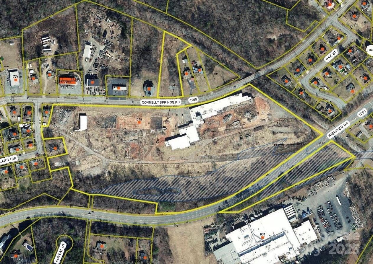 Aerial w/Creek - Lenoir