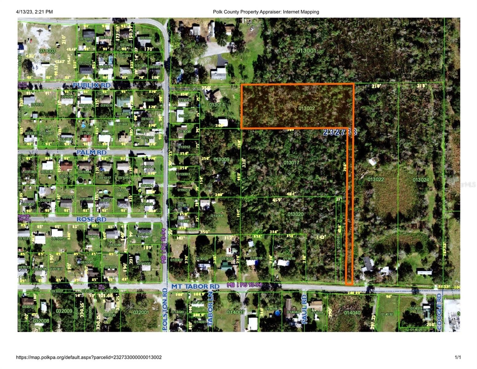 Land at MT TABOR RD, LAKELAND, photo 2 of 12