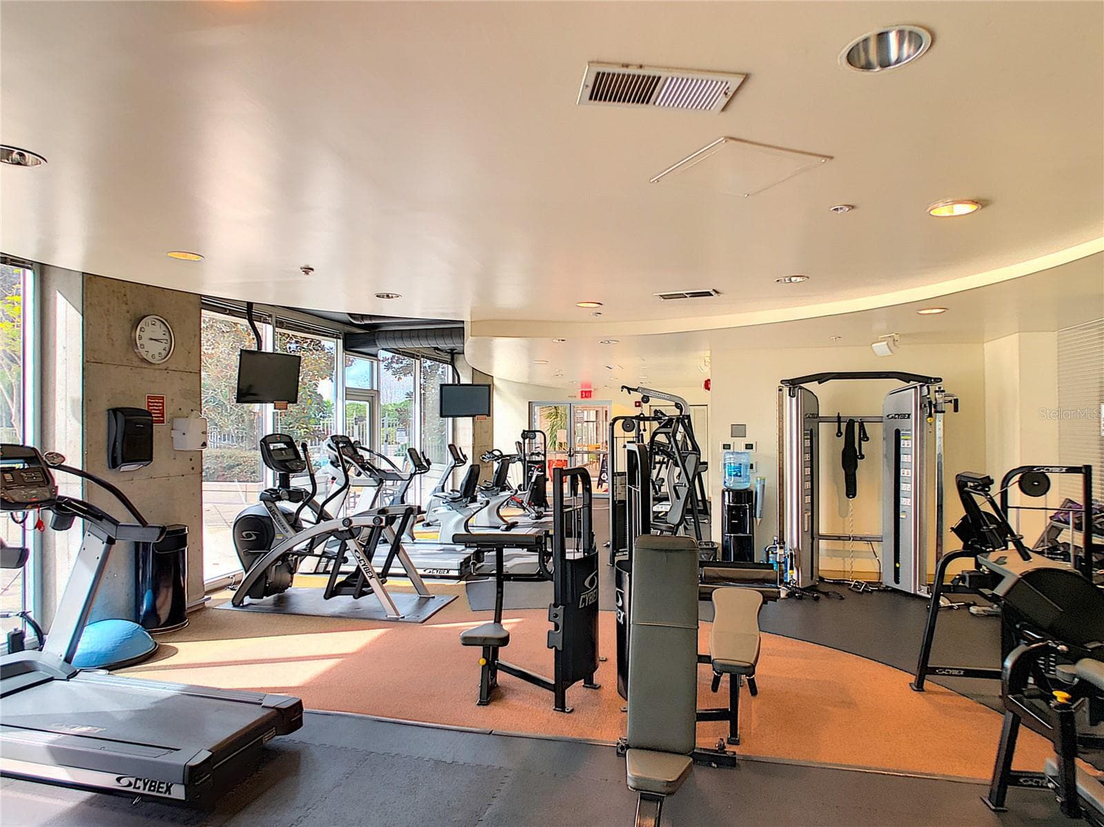 gym with updated equipment. - 155 S COURT AVE #2107, ORLANDO