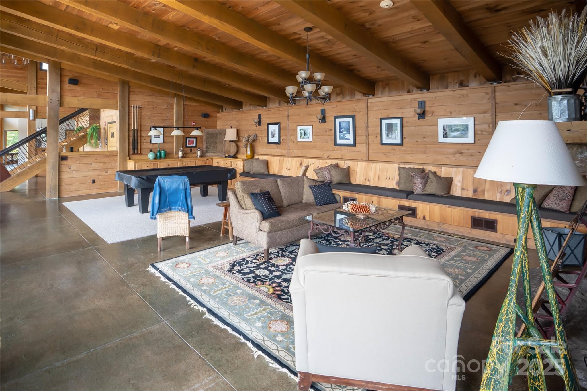 Inside the River Lodge - Marshall