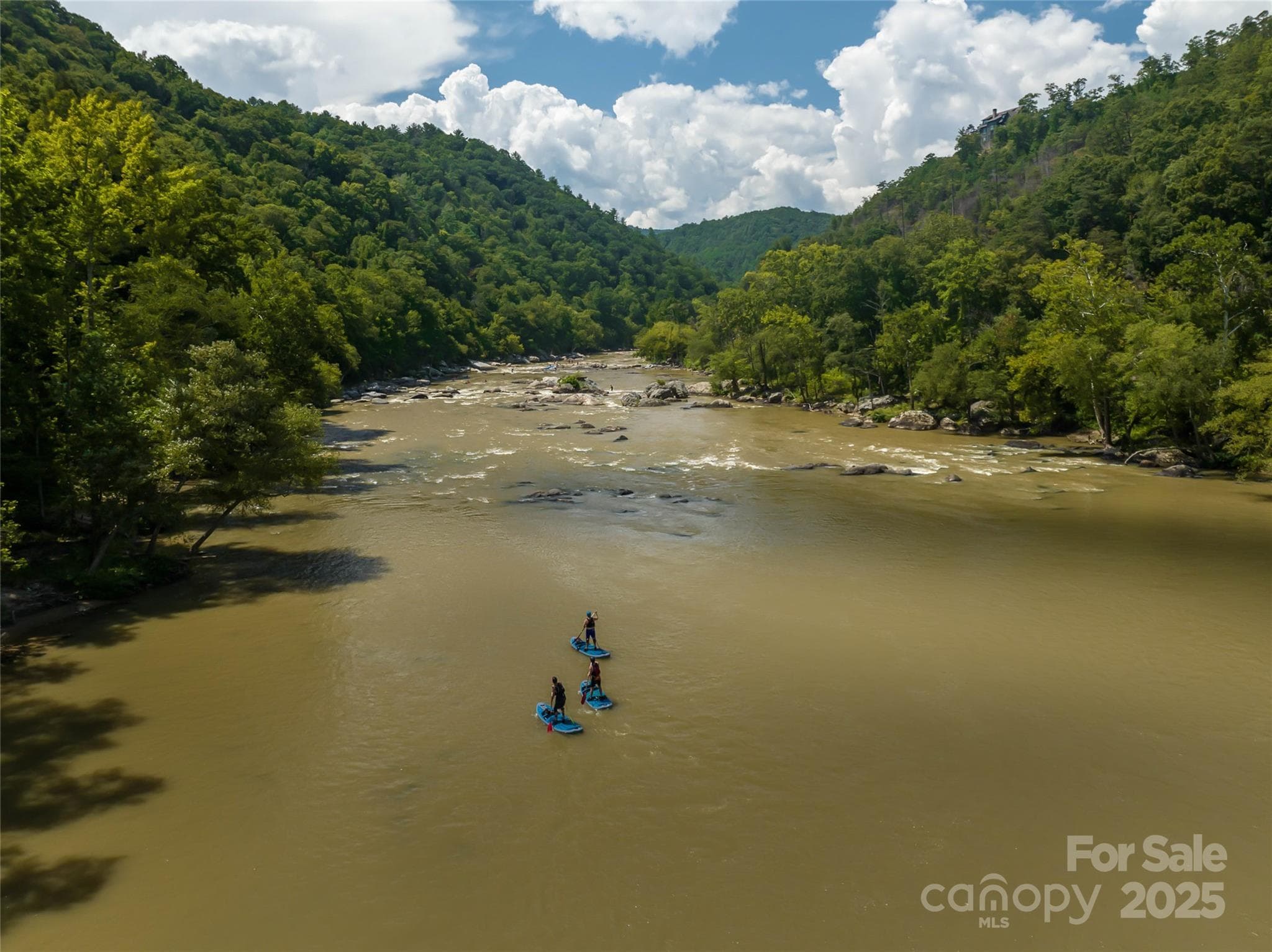 French Broad River - Marshall