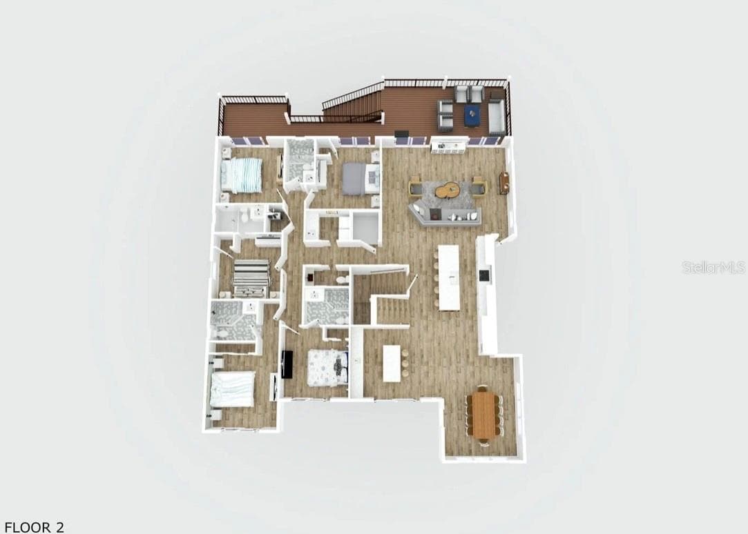 Floor Plan - 9403 GULF DR, ANNA MARIA