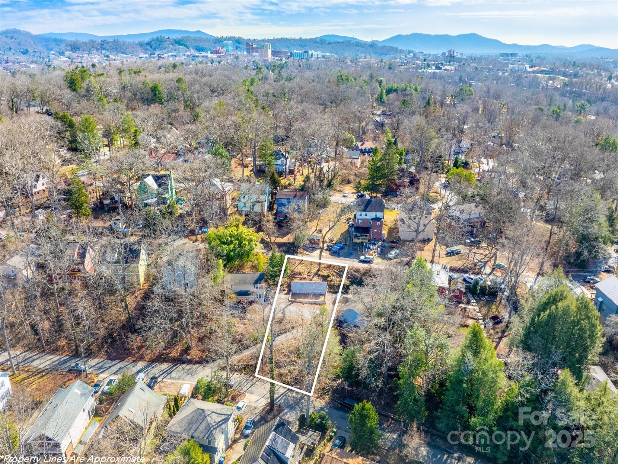 Lot lines are approximate - Asheville