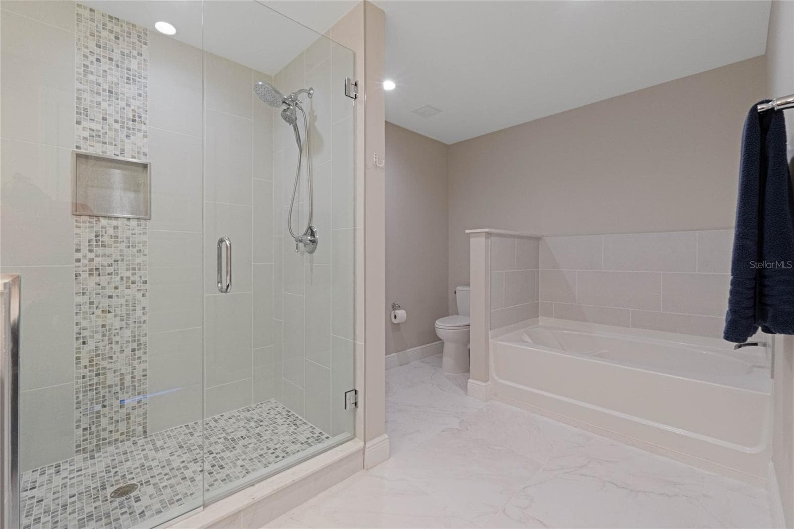 Master bathroom shower and soaking tub. - 16300 COUNTY ROAD 455 #305, MONTVERDE