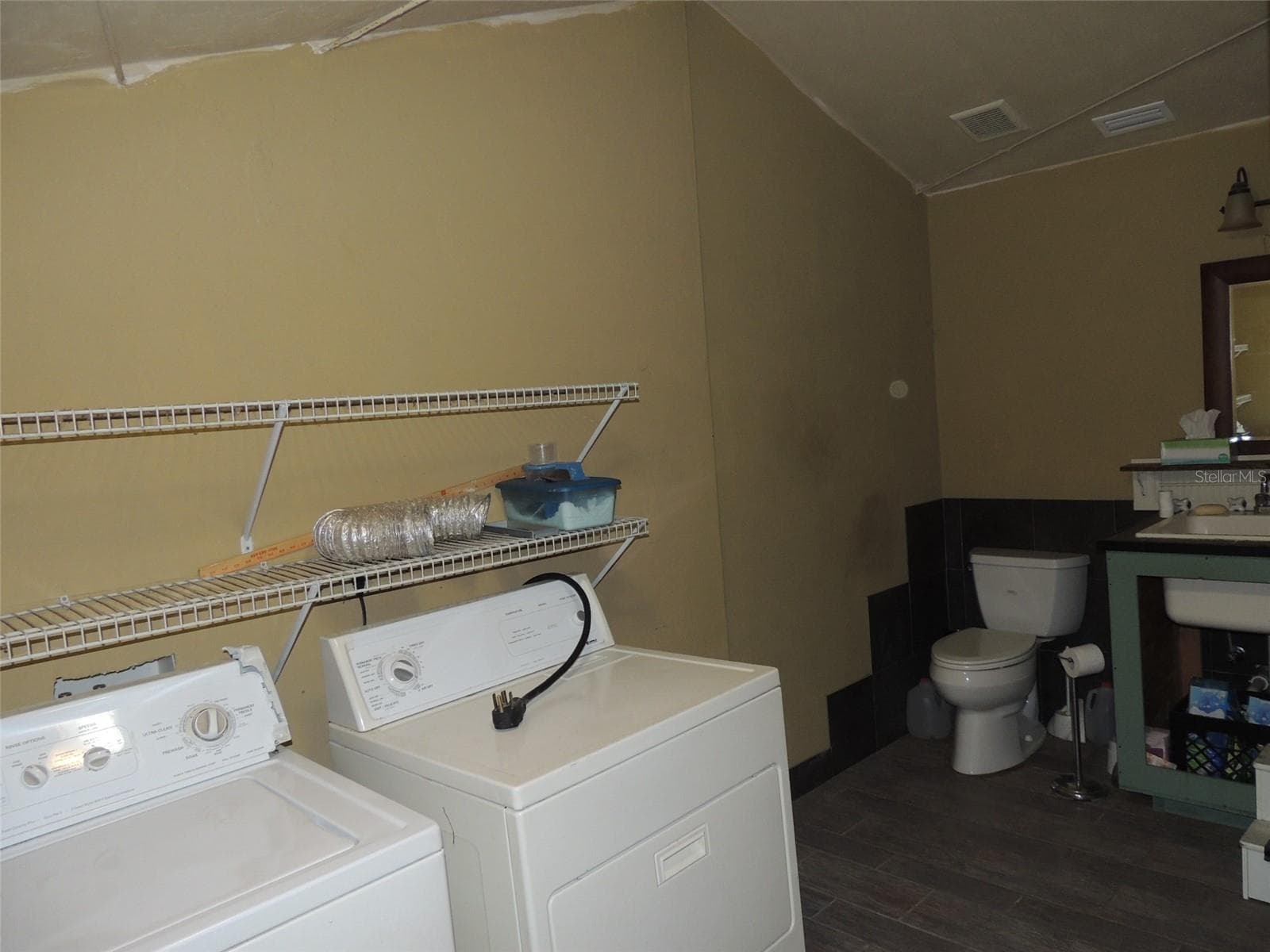 Upstairs Laundry and 1/2 bath - 6491 & 6481 SE 123RD TER, MORRISTON